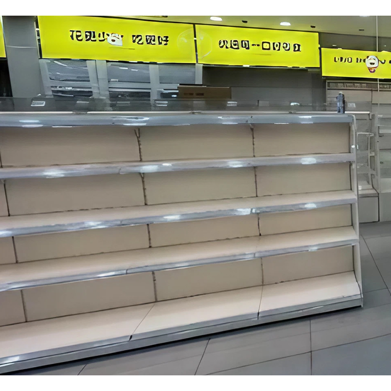 Factory Direct Supply Zhao Yiming Chain Supermarket Convenience Store Shelves Small Supermarket Commodity Shelves Can Be Customized Double-Sided Bulk Shelf (5 Layers)